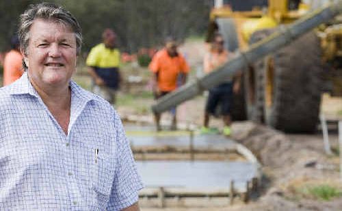 Seaside project director Ron Barclay says the new cycleway will be open in July. Seaside project director Ron Barclay says the new cycleway will be open in July.